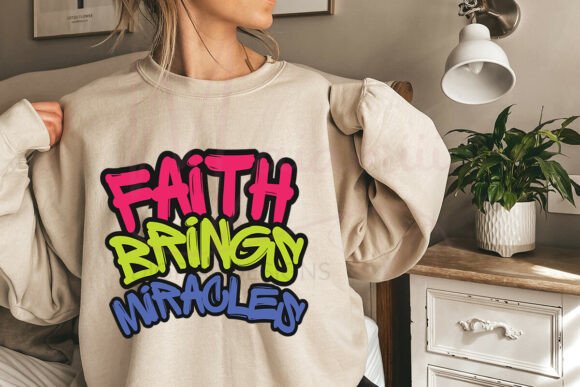 Enhancing Local Branding with Faith Brings Miracles SVG, Christian Graphics