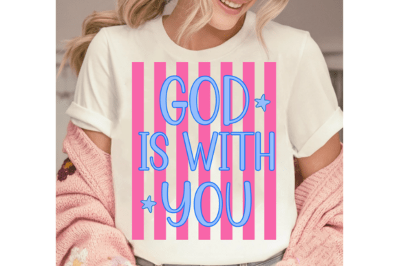 God is with You SVG,Jesus SVG: A Versatile Embroidery Design