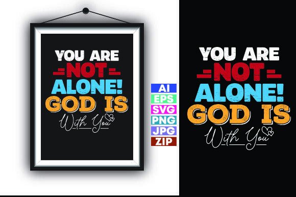 God is with You T-shirt: A Freebie for Christian Graphics