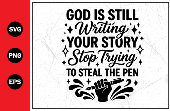 God Story Religion Faith Christian Svg for T-Shirt Designs