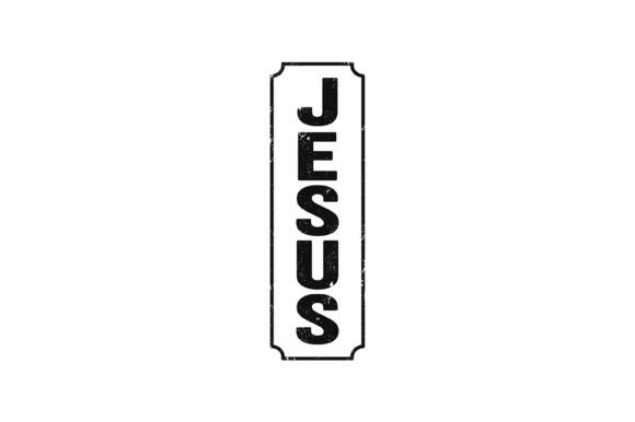 Jesus Vertical Vintage Tag: A Versatile T-Shirt Design