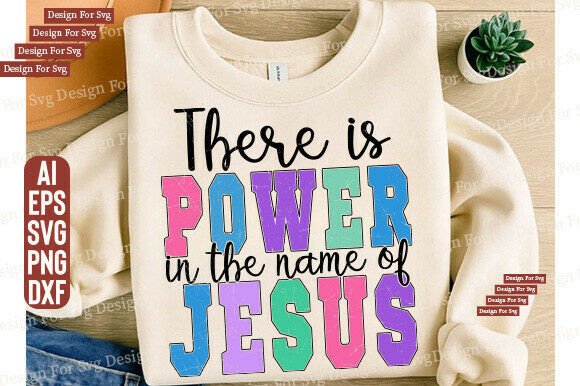 Power in Jesus Christian Coquette Png: A Versatile Graphics Asset