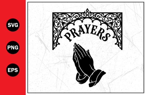 Prayers Christian Praying Hands Svg Png for Graphics & T-Shirts