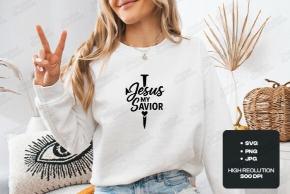 Review: I Jesus My Savior Christian SVG for Graphics and T-Shirts